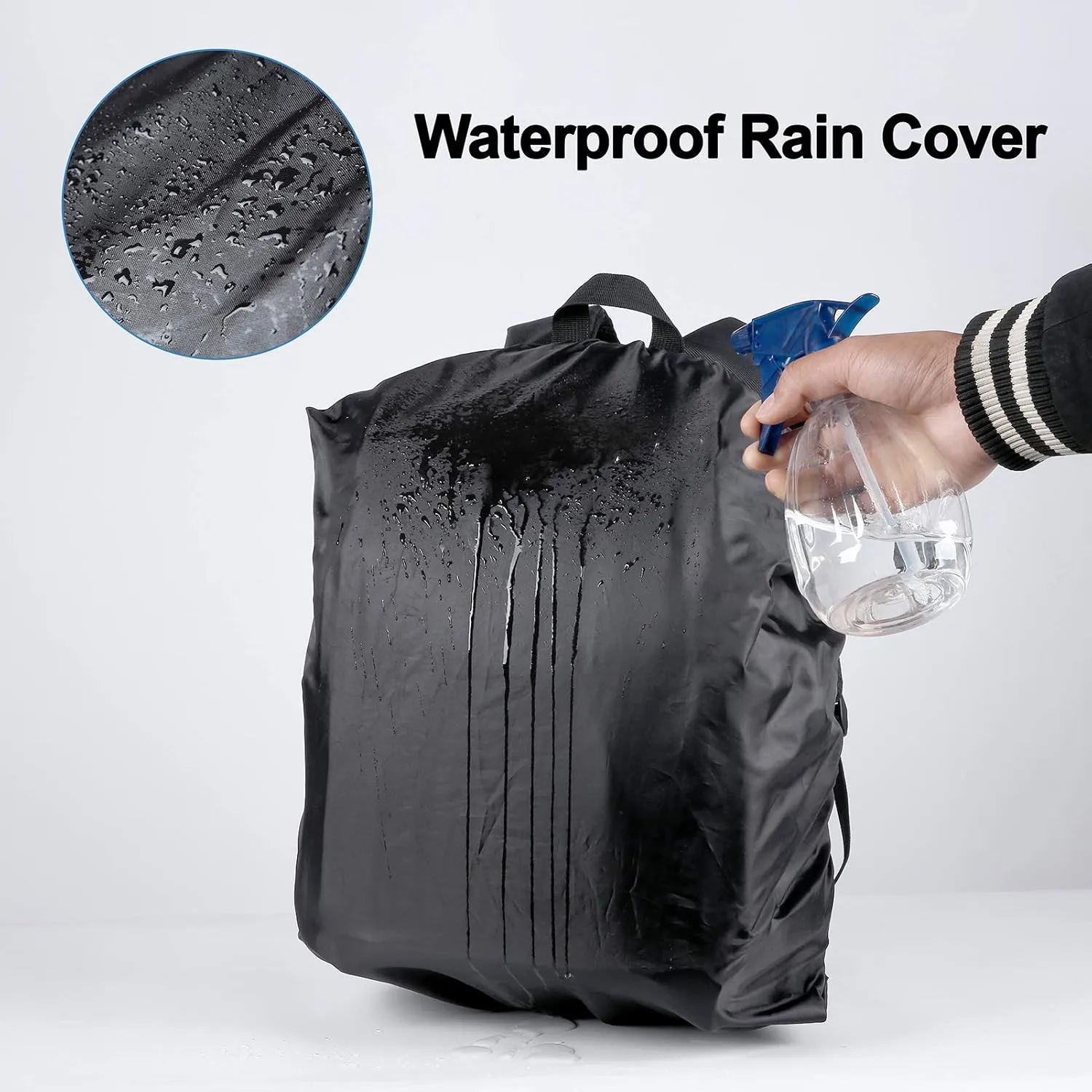 EMART Camera Bag Backpack Professional for DSLR/SLR Mirrorless Camera Accessories with Waterproof Rain Cover & Laptop Compartment, Photography Case for Sony Canon Nikon Camera and Lens