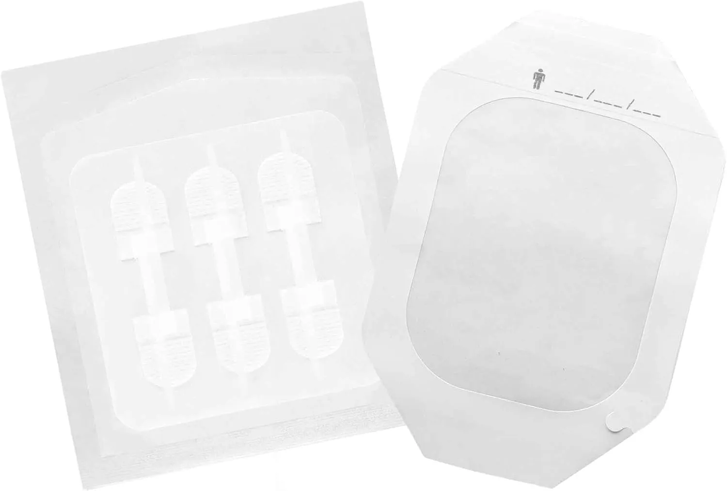 Emergency Wound Closure Strips Kit Set,Sutures Butterfly Bandaids, Ifak Trauma Kit Refill First Aid Supplies for Hiking Camping Backpacks, Zip Stitch Wound Closure Strips(White, Large)