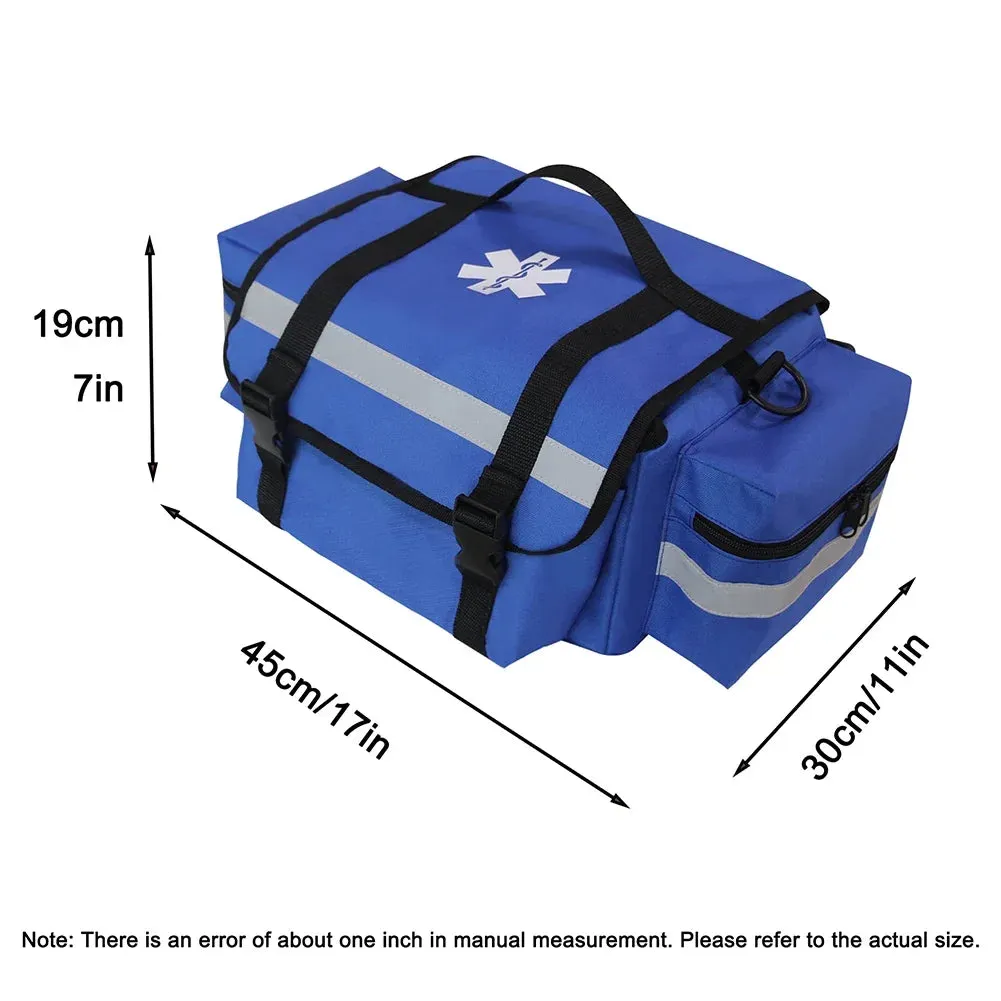 Empty Emergency Rescue Backpack - First Responder Trauma Bag for Outdoor Travel and Camping