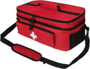 Empty First Aid Bag Multifunctional Storage Bag for Gym Car Camping