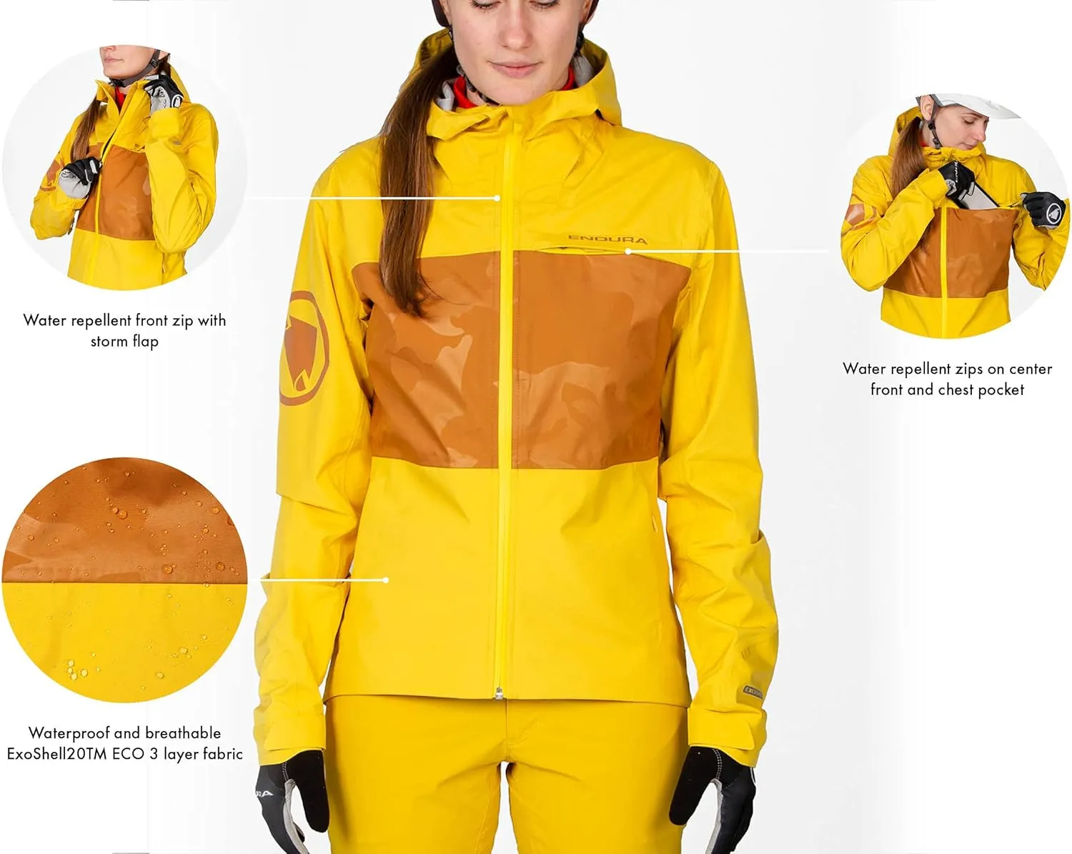 Endura Womens SingleTrack Mountain Cycling Jacket