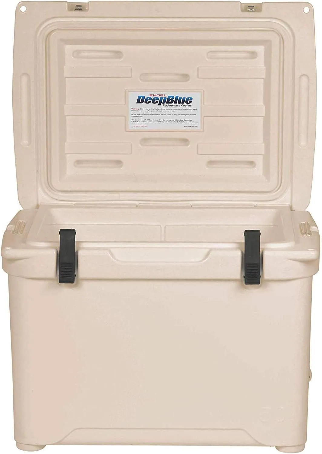 Engel Coolers ENG50 Cooler | 60 Can High Performance Durable Seamless Rotationally Molded Ice Box for Camping, Hunting, and Fishing