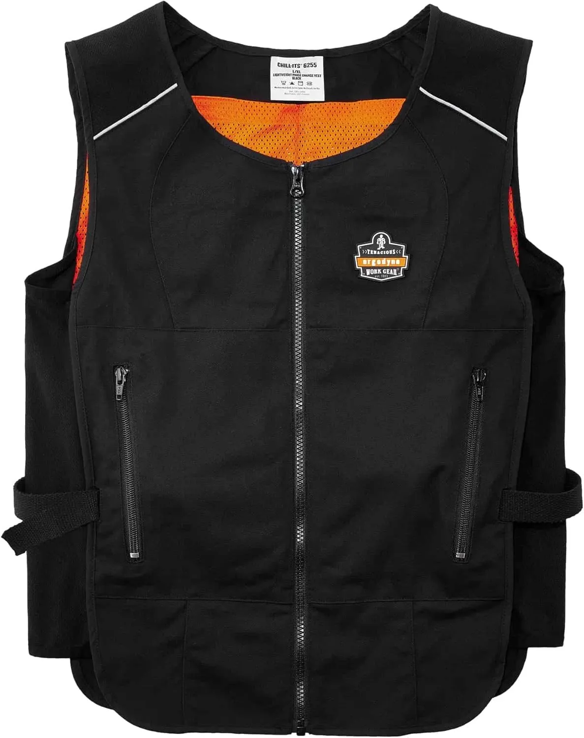 Ergodyne unisex-adult Lightweight Phase Change Cooling Vest With Rechargeable Ice Packs
