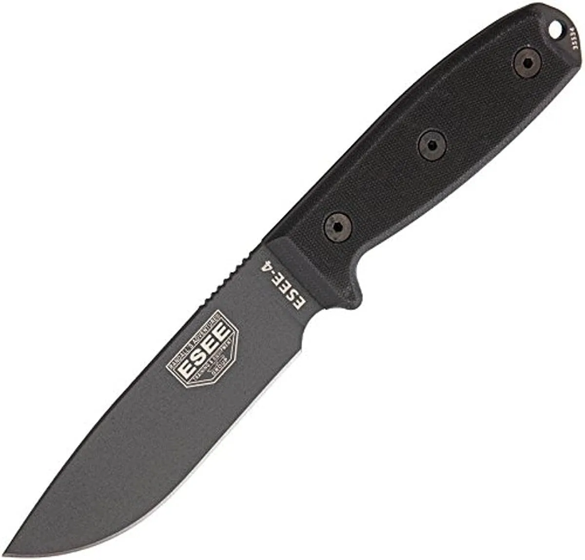 ESEE ES4PTGB-BRK Model 4 Gunsmoke Knife