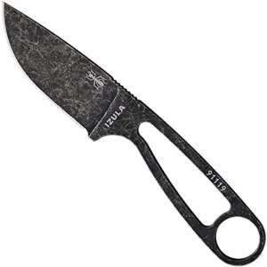 ESEE Izula Fixed Blade Knife w/Molded Polymer Sheath and Clip Plate