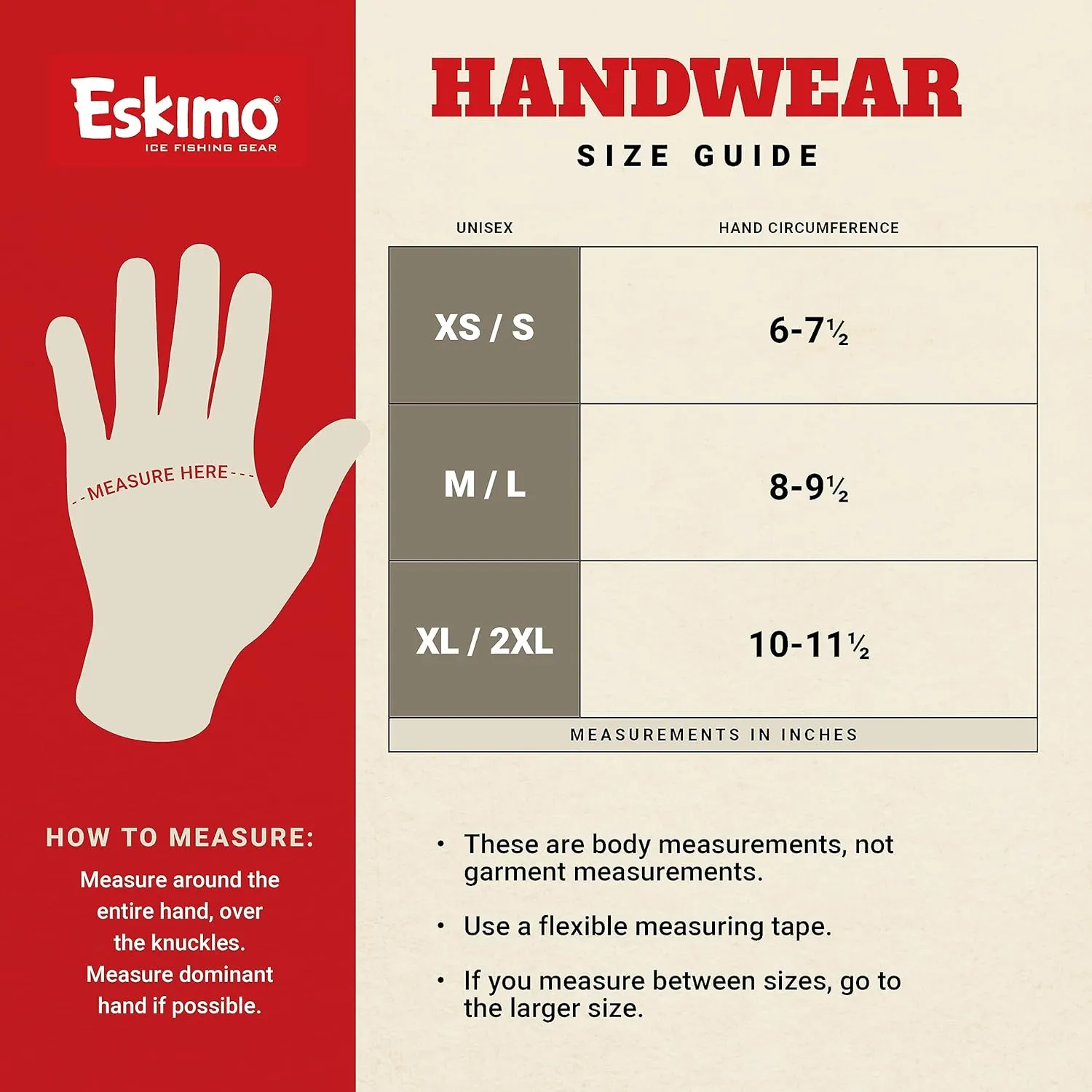 Eskimo 41591 Keeper™ Mitt with Liner Glove, Gloves, Ice Fishing, Unisex, Insulated DuraDry™ Fabric
