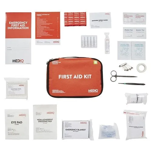 ESSENTIAL COMPACT MOTORIST FIRST AID KIT IN SOFT PACK - FACMS