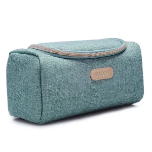 evoon Essential Oil Bag, 12 Bottles Perfect Portable Essential Oils Travel Case for Young Living & doTerra Suitable for 5ml,10ml,15ml Bottles Light Blue