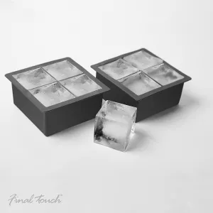Extra Large 2" Ice Cube Trays Set of 2