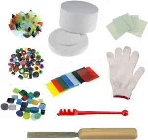 Extra Large Microwave Kiln Kit For Fusing Glass Kiln 9pcs Set
