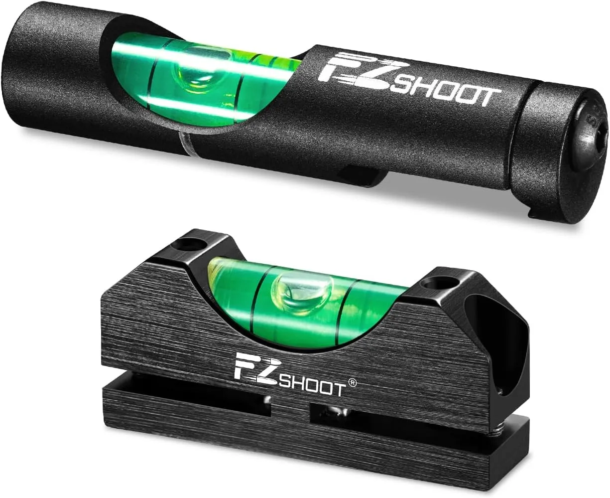 EZshoot Scope Leveling Kit High Precision Scope Bubble Level and Universal Magnetic Scope Leveling Tool Reduce Long Distance Errors