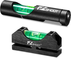 EZshoot Scope Leveling Kit High Precision Scope Bubble Level and Universal Magnetic Scope Leveling Tool Reduce Long Distance Errors