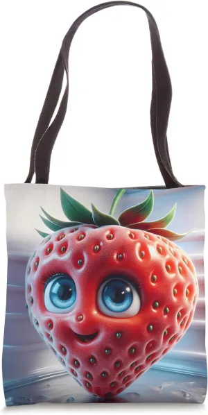 Fantasy Cute Strawberry Ice Fridge Tote Bag