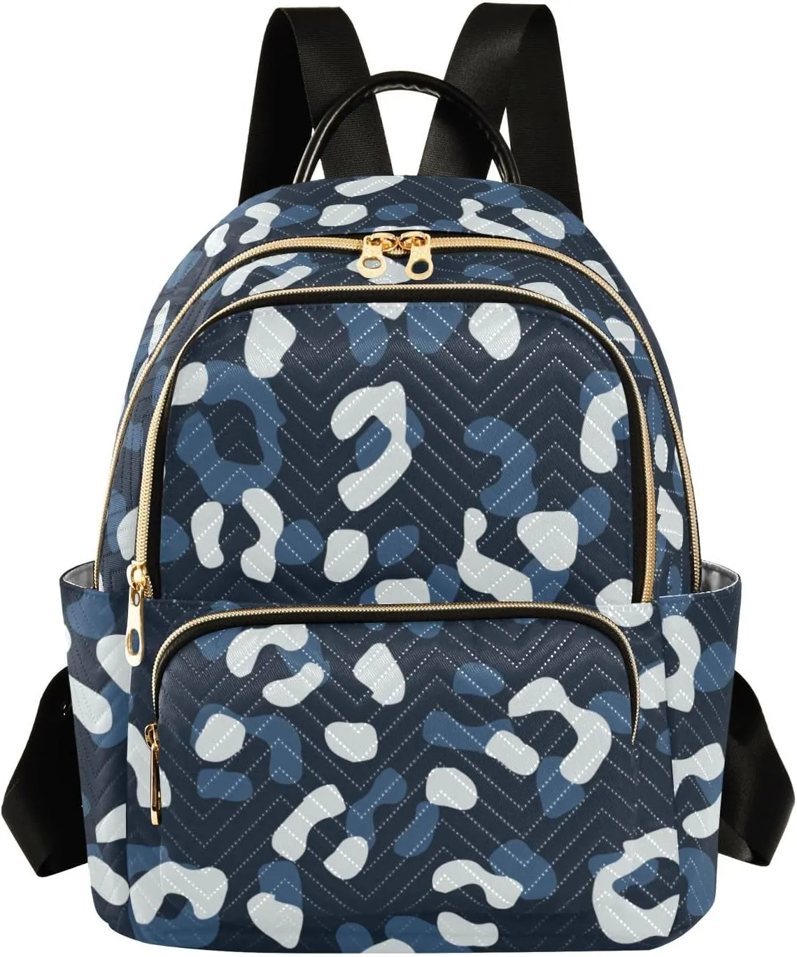 Fashion Travel Backpack for Women Multi Pockets Lightweight Purse for Women Mottled (Small Pattren 3)
