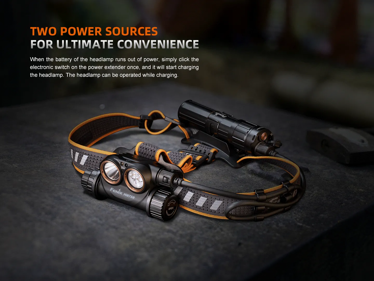 Fenix HM75R 1600 Lumen Rechargeable Headlamp