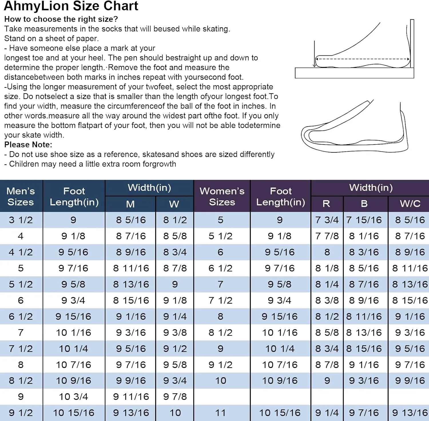 Figure Ice Skates,Beginners Preferred Skate for Men/Women/Boys/Girls,Wear-Resistant,Comfortable Model.