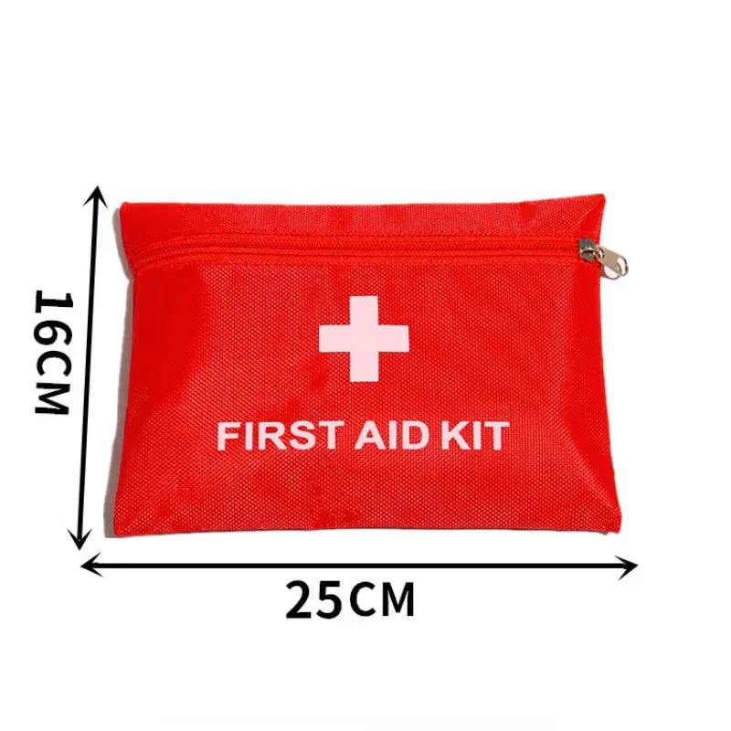 First Aid Kit Bags Nurse Red Medical Tools Bag Waterproof Oxford Fabric Storage Bag Hospital Home First Aid Supplies