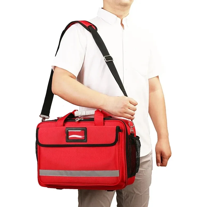 First Aid Medical Emergency Bag (Waterproof, Multi-pocket)