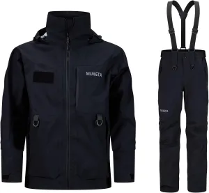 Fishing Rain Suit Breathable and Waterproof Wading Jacket Bib Pants Set Pro All Weather Gear