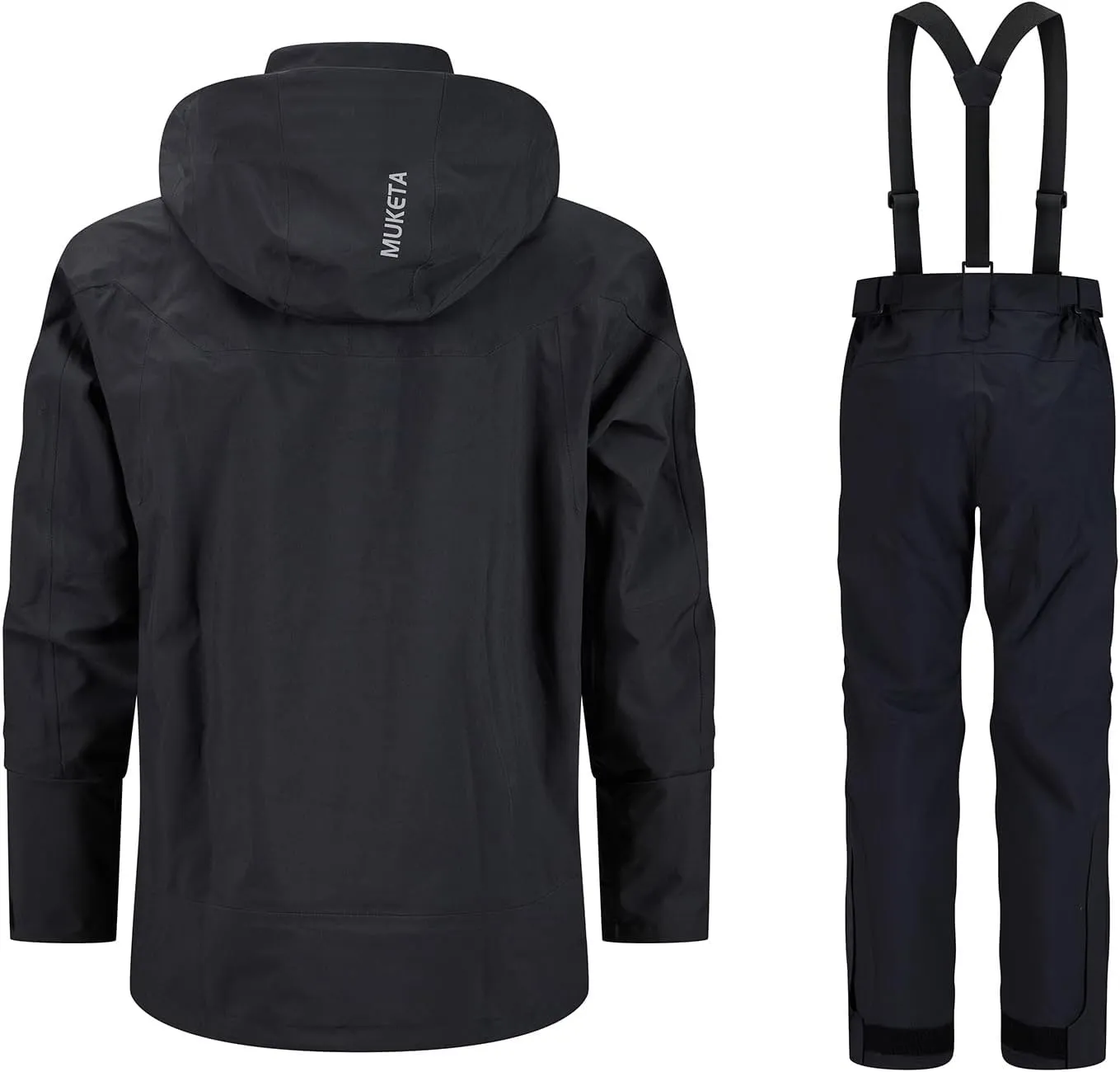 Fishing Rain Suit Breathable and Waterproof Wading Jacket Bib Pants Set Pro All Weather Gear
