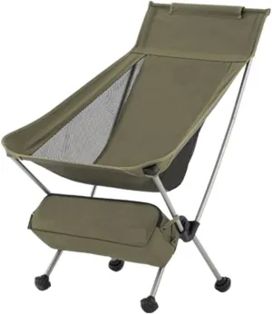 Folding Camping Ultralight Backpack Camping Chair Travel Hiking Foldable Portable Outdoor Beach Backpack Seat, Breathable Double-Sided Mesh Chairs Foldable(Green,44 * 38 * 86cm)