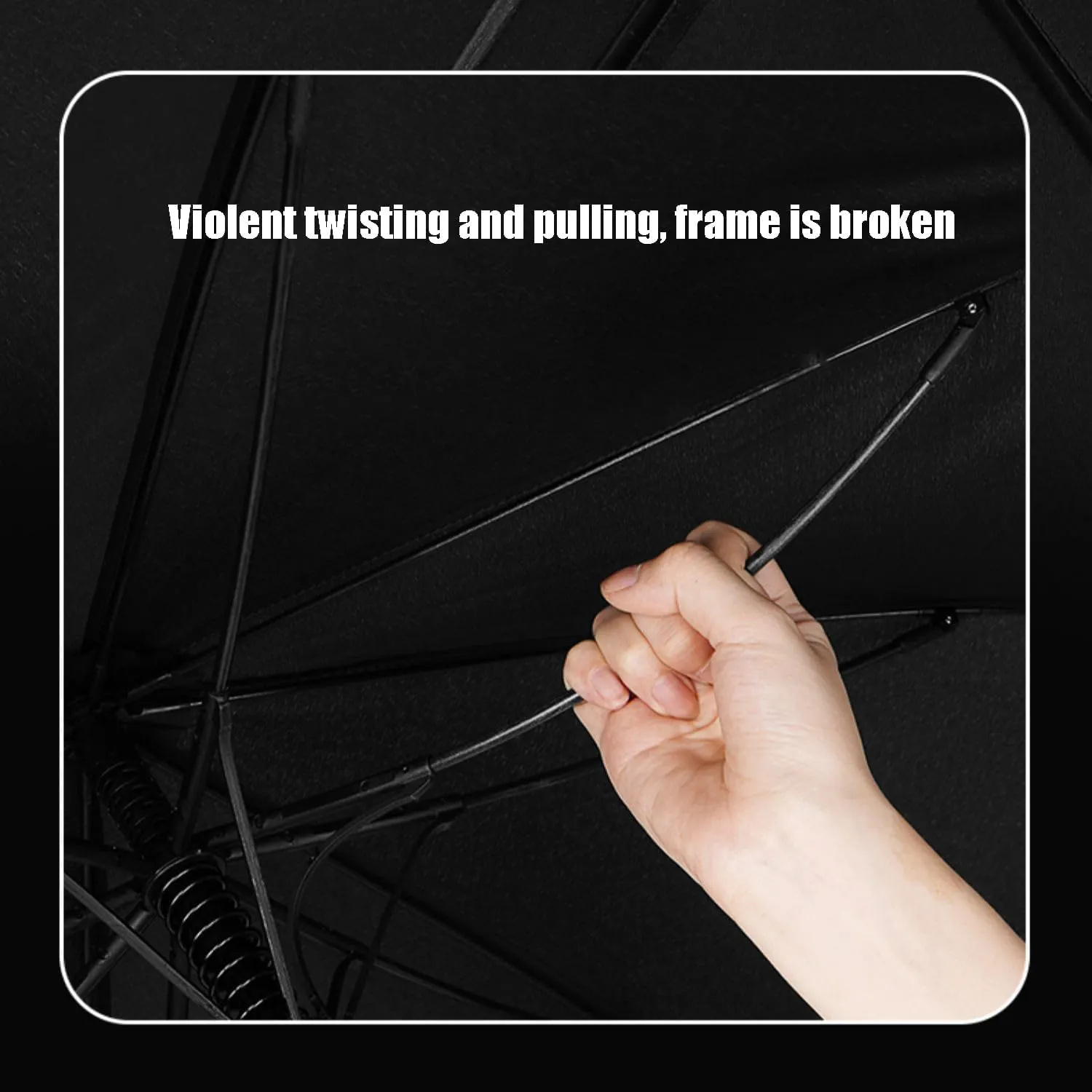 Folding Umbrellas,Compact Umbrellas for Volvo XC-70 Travel in The Rain - UV Protected,Windproof,Strong,Durable,Premium Grip,B