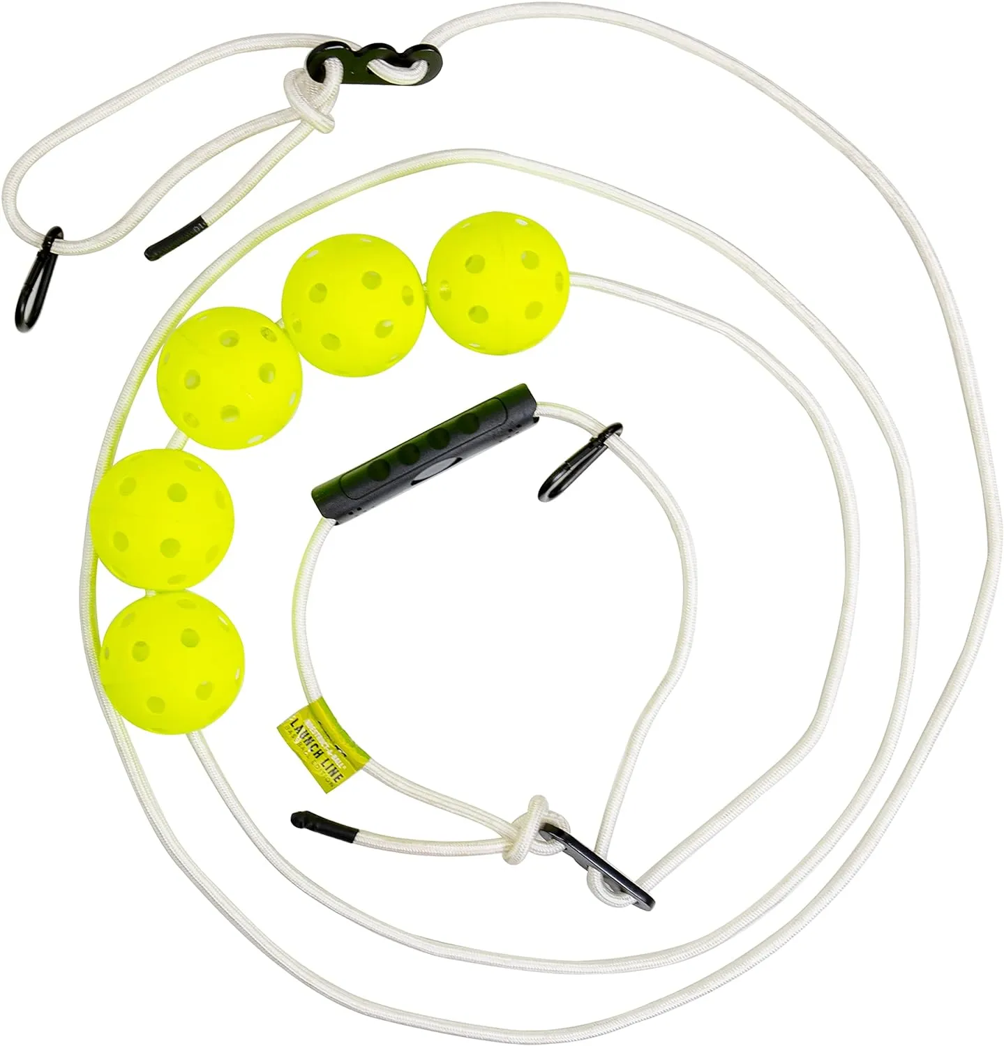 Franklin Sports Launch Line Baseball Hitting Trainer - IDB Swing Trainer   Batting Practice Aid - Baseball   Softball Batting Practice Equipment   Training Aid for Hitters,White/Yellow