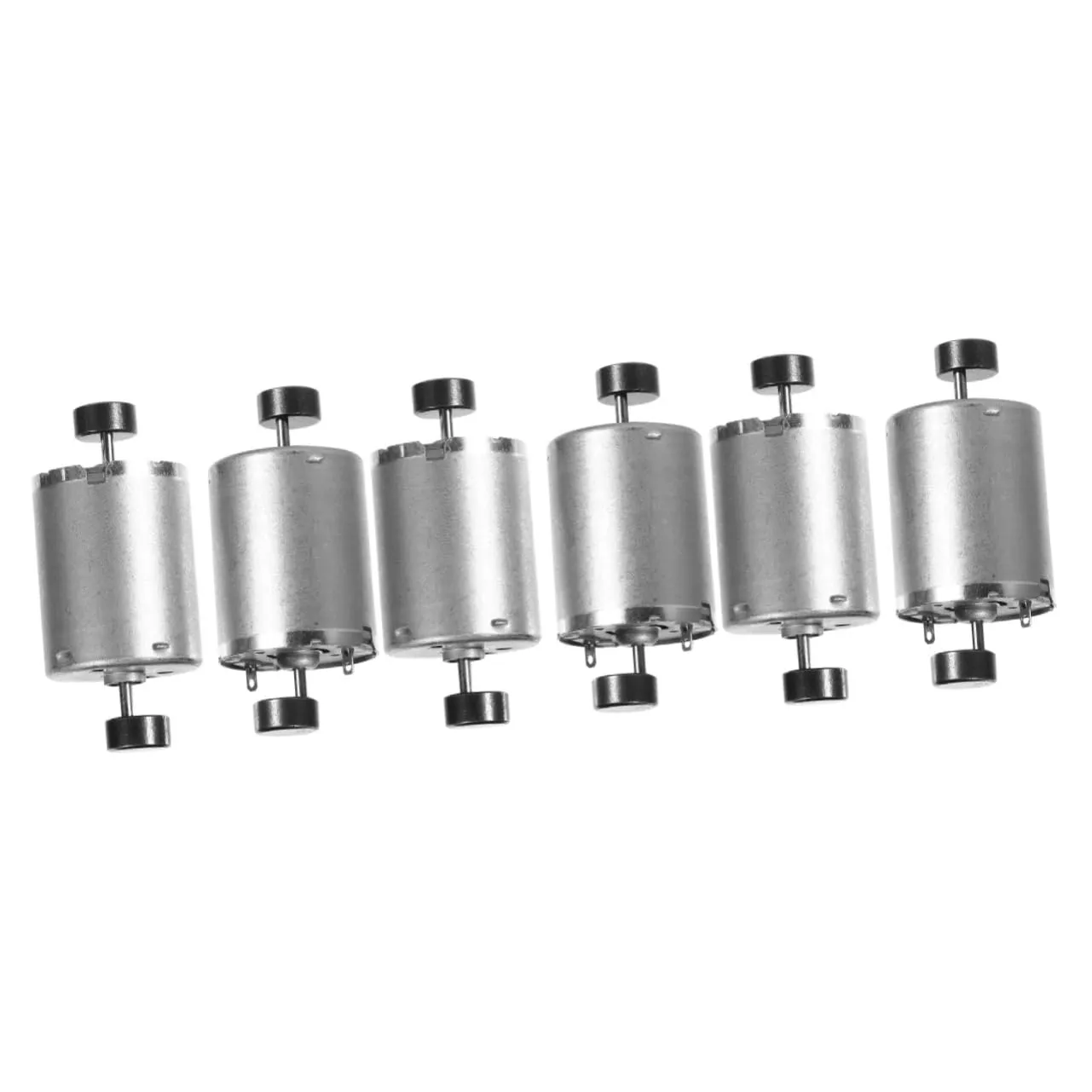 Gadpiparty 6pcs Dual Motor Double Shaft Motor for Electric Toys Massagers Projects Compact Easy to Install High Effect