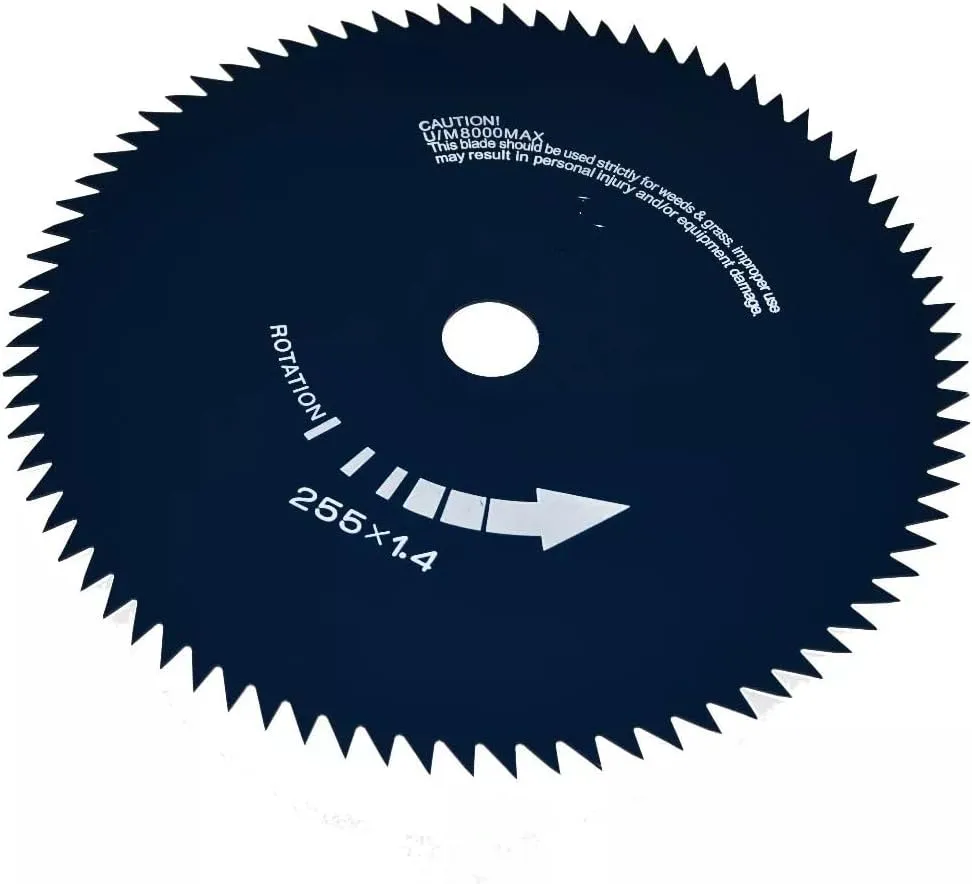 Garden Tools Parts 25.5CM 60 for Tooth for Blade for Knife for Stihl for Husqvarna for Güde for Makita for Echo Brushcutter HQ S... Strong and Durable