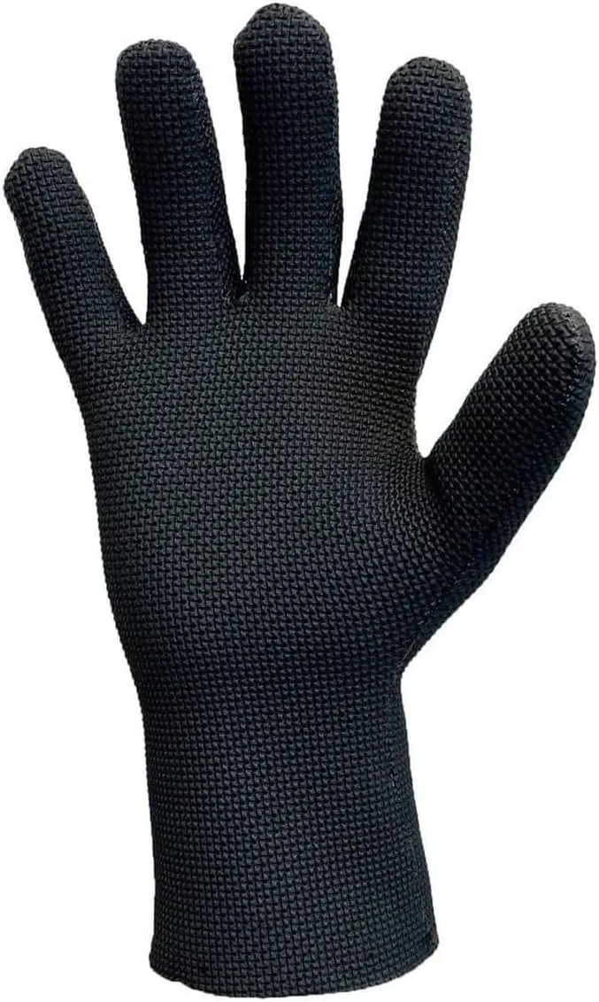 Glacier Glove Men's Ice Bay Waterproof Fleece-Lined Blind Stitched Neoprene Gloves | Seamless Palm with Sharkskin Texture
