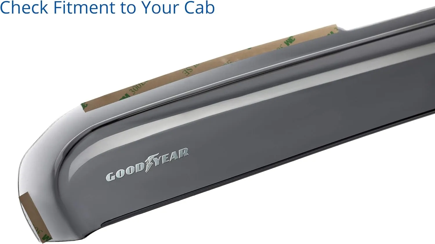 Goodyear Shatterproof in-Channel Window Deflectors for Honda CR-V (CRV) 2012-2016, Rain Guards, Window Visors for Cars, Vent Deflector, Car Accessories, 4 pcs - GY007745