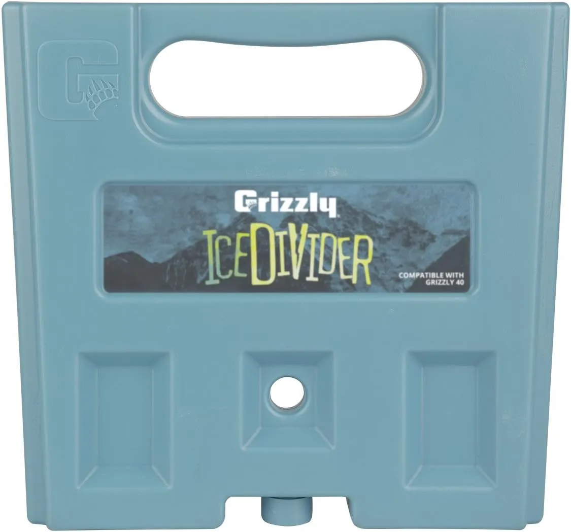 Grizzly Ice Dividers | Cooler Accessory | Grizzly or Kenai IcePack | Blue