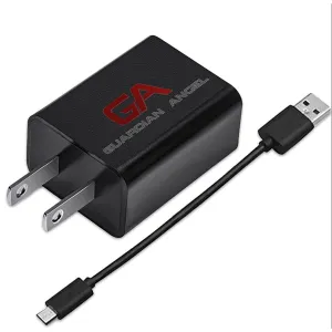 Guardian Angel Faster Charger with USB Type C Charging Cable – for Charging Devices & More