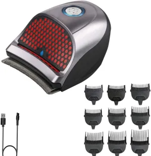 Hair Clippers Shortcut Self-Haircut Kit for Men, USB Rechargeable Cordless Electric Hair Trimmer Professional Hair Cutting Machine Shortcut Self Grooming Haircut Kit with 9 Combs