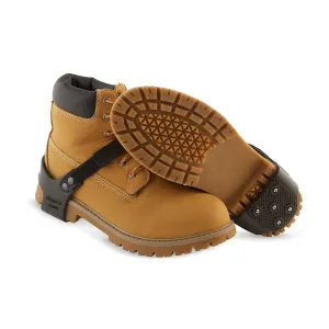 Heel Footwear Traction Aids, Tungsten Ice Cleat Spikes, Adjustable Strap, Unisex, Large, V6770170-L