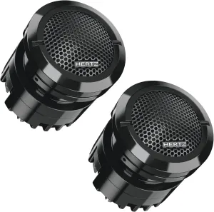 Hertz SPL Show Series ST-25K-NEO 1" High Efficiency Compression Tweeters with Grilles and Crossovers