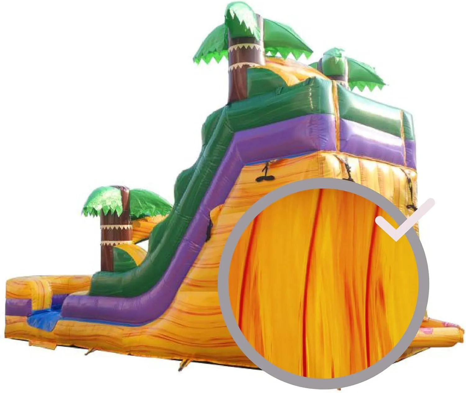 HH-66 Vinyl Repair Kit | Inflatable Bounce House Repair Kit |Includes 4 Ounce Adhesive and Vinyl Roll | for Flexible, Waterproof Repairs of Tears, Punctures, and Holes
