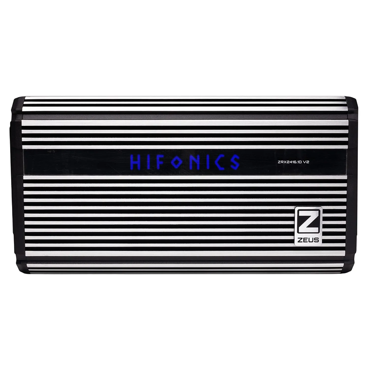 Hifonics ZRX2416.1DV2 Zeus ZRX V2 Compact 2400 Watt Super D-Class Mono Block Amplifier