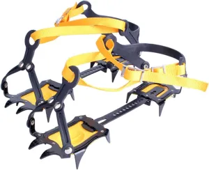 Homoyoyo 1Pair Hiking Crampons with Durable Spikes Slip Shoe Grippers for Snow and Ice Lightweight and Easy to Carry for Mountaineering and Winter Activities