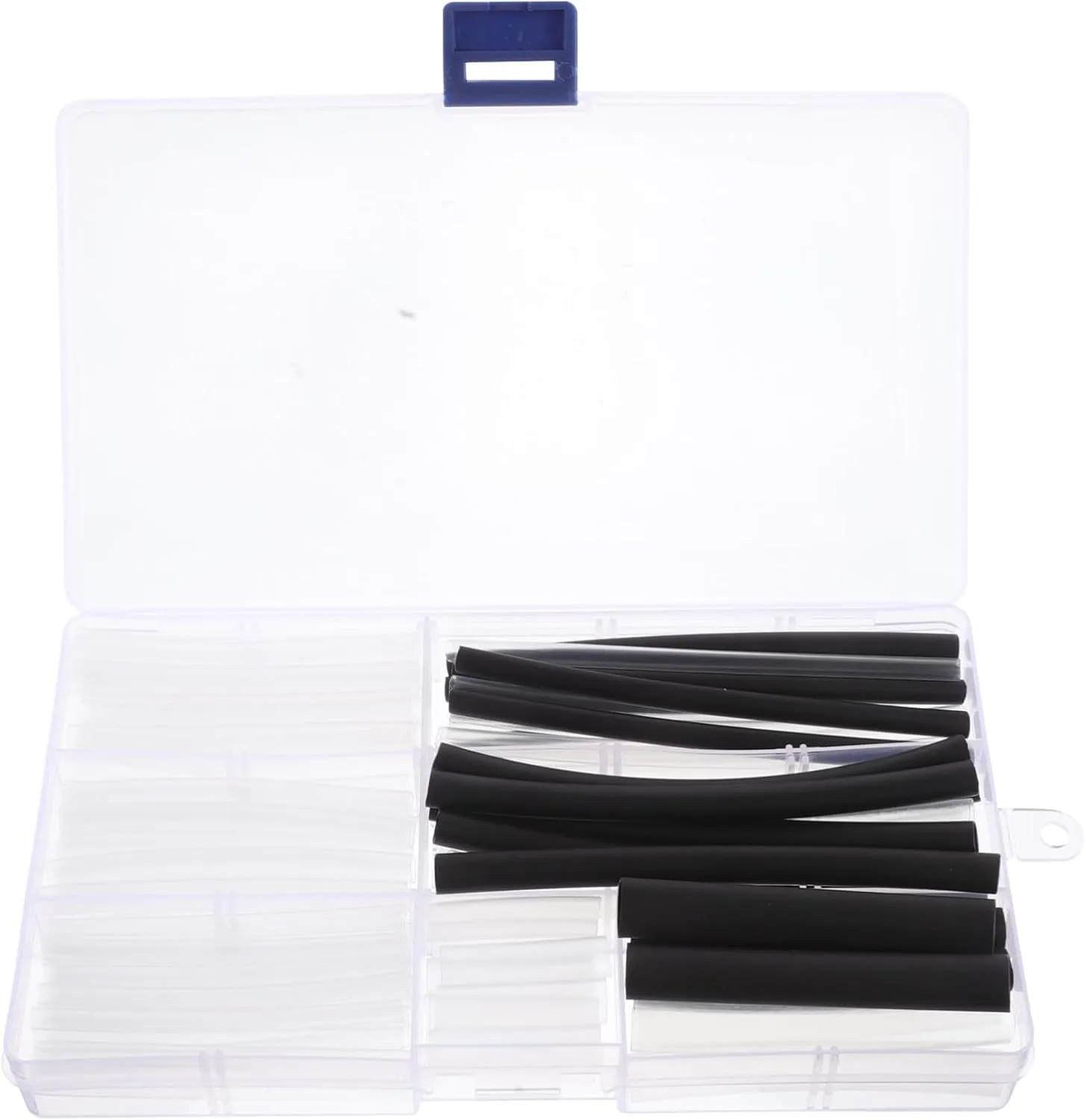 Homoyoyo 78pcs Clear Shoelace Tips Repair Tool Set Shoelace End Caps for Easy Shortening Durable Shoe Lace Caps Travel Friendly Heat Shrink
