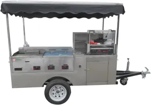 Hot Food Concession Trailer – Cooking Trailer for Burgers, Tacos, Wings