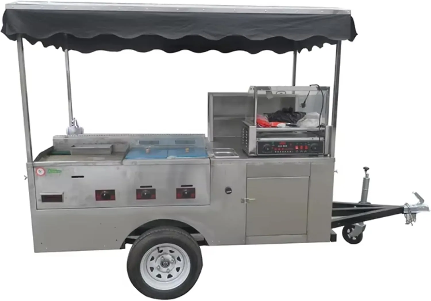 Hot Food Concession Trailer – Cooking Trailer for Burgers, Tacos, Wings