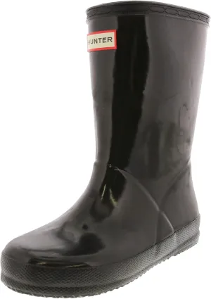 Hunter Boys' KIDS FIRST GLOSS (Toddler/Youth) - Black - 10 Toddler