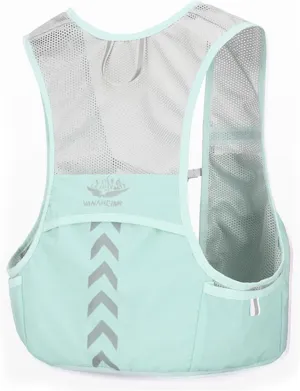Hydration Backpack Running Vest, Lightweight Hydration Pack Reflective Water Backpack Breathable Hydro Water Daypack for Women & Men Trail Running Marathon Race Hiking Cycling