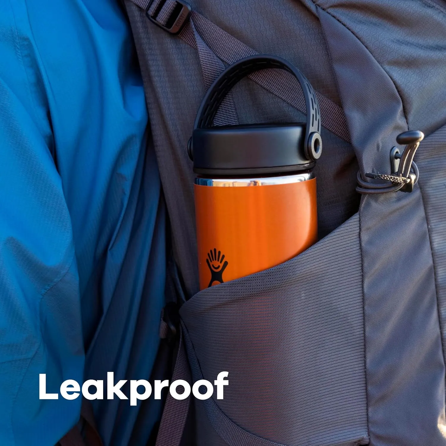 Hydro Flask 24 Oz Lightweight Wide Flex Cap Obsidian