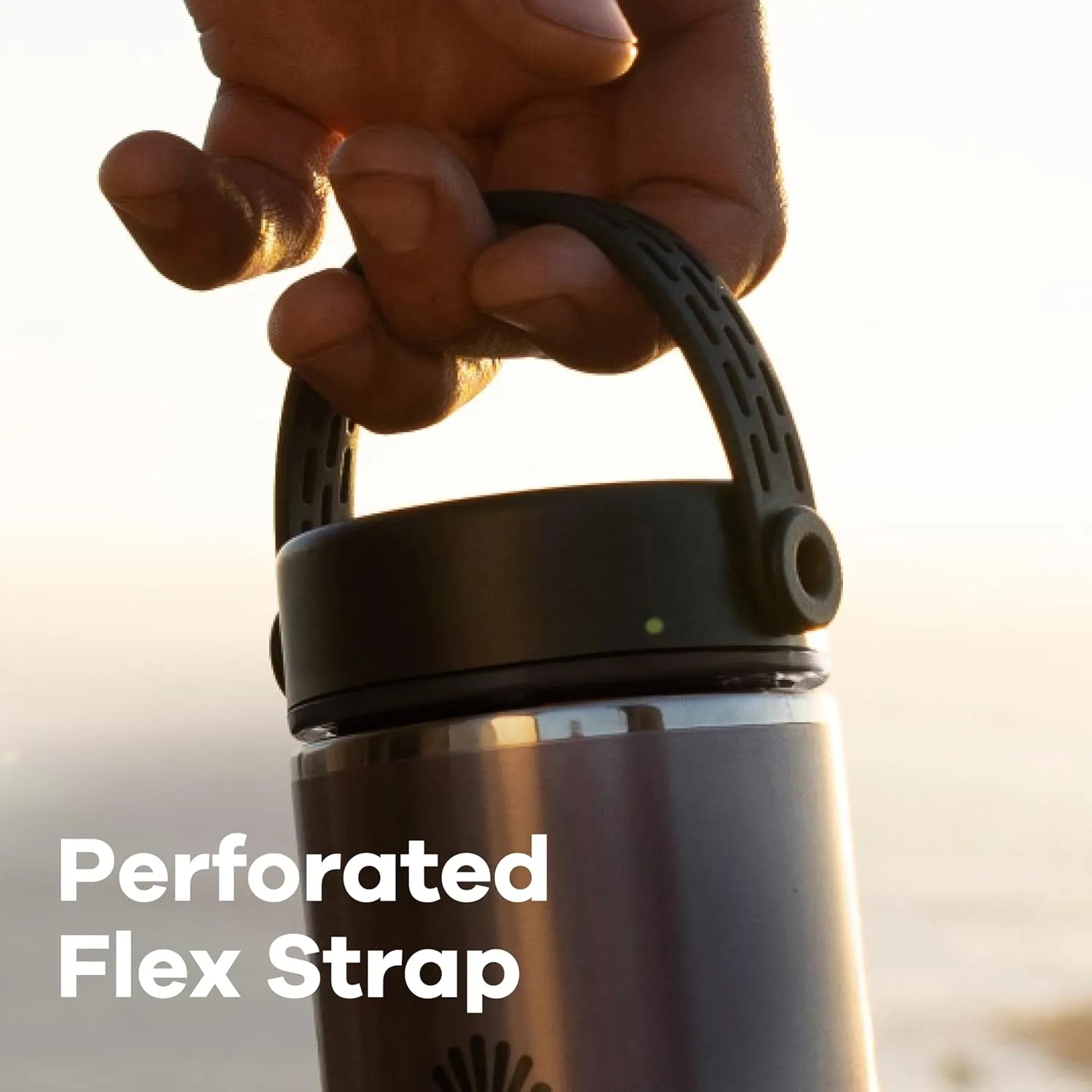 Hydro Flask 24 Oz Lightweight Wide Flex Cap Obsidian
