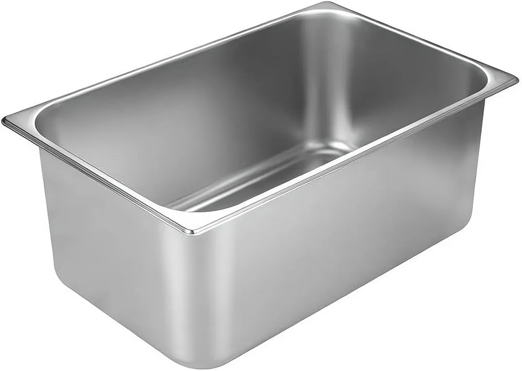 Ice Buckets for Parties,Wine Beer Champagne Bucket,Stainless Steel Ice Bin for Freezer (large)