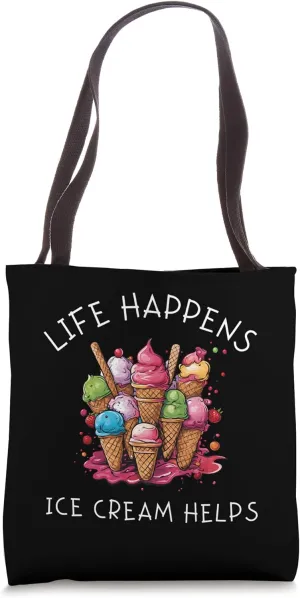 ice cream Parlor Owner- making ice cream - Ice Cream maker Tote Bag