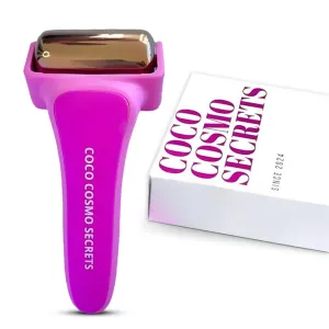 Ice Face Roller for Women - Face & Eye Puffiness Relief - Anti-Aging Skin Care for Wrinkles Stainless Steel Gadget for Radiant Skin