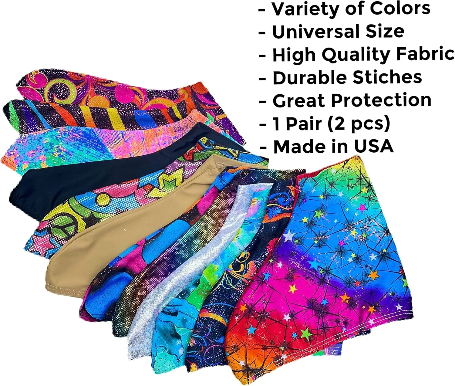 Ice Fire 1 Pair Skate Boot Covers | Durable Boot Protector for Ice/Figure/Roller Skate | Universal Size | Skating Accessory